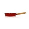 Poêle Ector Induction Aluminium Revêtu Manche En Bois 24 Cm Rouge -Cuisine Soldes Magasin 108013 0 1 Poele Ector induction aluminium revetu manche en bois 24 cm rouge Ogo