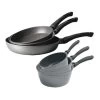 Batterie De Cuisine 6 Pièces Dur Comme La Pierre 3 Poêles Et 3 Casseroles 2 Batterie De Cuisine 6 Pièces Dur Comme La Pierre 3 Poêles Et 3 Casseroles -Cuisine Soldes Magasin 10921 0 1 Batterie de cuisine 6 pieces Dur comme la pierre 3 poeles et 3 casseroles Mathon