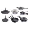 Batterie De Cuisine 12 Pièces Avec Revêtement Dur Comme La Pierre -Cuisine Soldes Magasin 10939 0 8 Batterie de cuisine 12 pieces avec revetement Dur comme la pierre Mathon