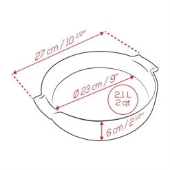 Peugeot Plat Four Rond Céramique Ardoise 27 Cm -Cuisine Soldes Magasin 201197 2 2 Plat four rond ceramique ardoise 27 cm Peugeot