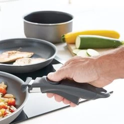 Set 2 Poêles Et 2 Casseroles Anti-adhésives Délice Et Manche Amovible -Cuisine Soldes Magasin 20215 2 3 Set 2 poeles et 2 casseroles anti adhesives Delice et manche amovible Mathon