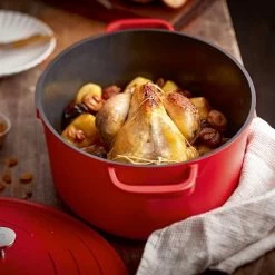 Cocotte Légère Ovale En Fonte D’aluminium 32 Cm 6,5 L Rouge -Cuisine Soldes Magasin 203008 1 2 Cocotte legere ovale en fonte d aluminium 32 cm 6 5 L rouge Mathon