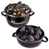 Marmite à Moules Acier émaillé 24 Cm 5 L