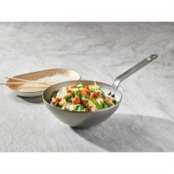De Buyer Wok Minéral B 28 Cm -Cuisine Soldes Magasin 211023 2 1 Wok Mineral B 28 cm De Buyer