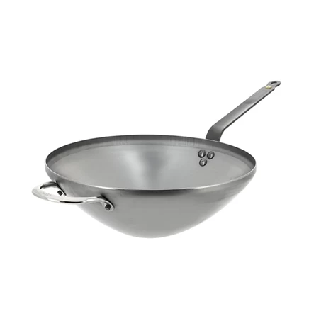 De Buyer Wok Minéral B 32 Cm 3 De Buyer Wok Minéral B 32 Cm