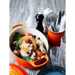 Le Creuset Cocotte Fonte Ovale Volcanique 29 Cm -Cuisine Soldes Magasin 213202 2 3 Cocotte fonte ovale volcanique 29 cm Le Creuset