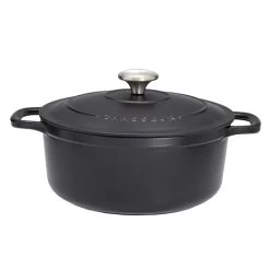Cocotte Sublime Fonte Rond 8,8 L 32 Cm Noir