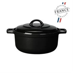 Invicta Cocotte Bistrot Noir 2 à 4 Personnes 20 Cm -Cuisine Soldes Magasin 213258 0 3 Cocotte bistrot noir 2 a 4 personnes 20 cm Invicta