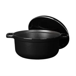 Invicta Cocotte Bistrot Noir 2 à 4 Personnes 20 Cm -Cuisine Soldes Magasin 213258 1 3 Cocotte bistrot noir 2 a 4 personnes 20 cm Invicta