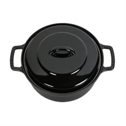 Invicta Cocotte Bistrot Noir 2 à 4 Personnes 20 Cm -Cuisine Soldes Magasin 213258 2 3 Cocotte bistrot noir 2 a 4 personnes 20 cm Invicta