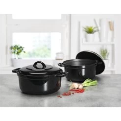 Invicta Cocotte Bistrot Noir 2 à 4 Personnes 20 Cm -Cuisine Soldes Magasin 213258 4 3 Cocotte bistrot noir 2 a 4 personnes 20 cm Invicta