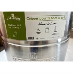 Cuiseur 40 Litres 12 Bocaux -Cuisine Soldes Magasin 228001 3 2 Cuiseur 40 litres 12 bocaux Le Pratique