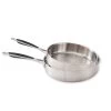 Lot 2 Sauteuses Excell'Inox Tout Inox 24 Et 28 Cm