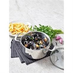 De Buyer Faitout Milady Acier Inoxydable 28 Cm -Cuisine Soldes Magasin 27678 1 2 Faitout Milady acier inoxydable 28 cm De Buyer