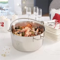 Marmite à Crustacés - Bassine à Confiture Inox 30 Cm -Cuisine Soldes Magasin 278111 2 13 Marmite a crustaces Bassine a confiture inox 30 cm Mathon