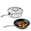 BEKA Lot Poêle, Sauteuse Et Couvercle 28 Cm Chef -Cuisine Soldes Magasin 279010 0 0 Lot Poele sauteuse et couvercle 28 cm Chef Beka