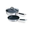 Lot Sauteuse Et Poêle Antiadhérentes Rapid Cook 24 Cm Avec Couvercle