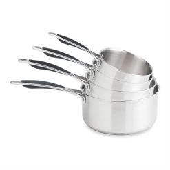 Lot De 4 Casseroles Excell'inox 14, 16, 18, 20 Cm -Cuisine Soldes Magasin 279091 1 2 Lot de 4 casseroles Excell inox 14 16 18 20 cm Mathon