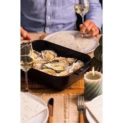 Peugeot Plat à Four Céramique Appolia Rectangulaire Noir Mat 40 Cm -Cuisine Soldes Magasin 301368 4 3 Plat a four ceramique Appolia rectangulaire noir mat 40 cm Peugeot