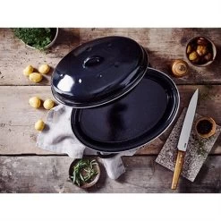 BEKA Roaster émail Roasty Cook 42 Cm -Cuisine Soldes Magasin 383003 2 1 Roaster email Roasty Cook 42 cm Beka