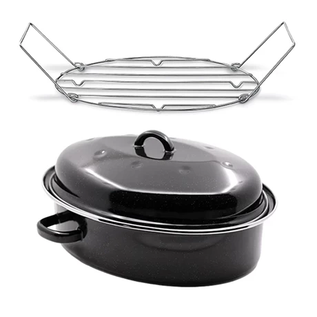 BEKA Lot Roaster Roasty'Cook 38 Cm + Grille 3 BEKA Lot Roaster Roasty'Cook 38 Cm + Grille