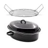 BEKA Lot Roaster Roasty'Cook 32 Cm + Grille -Cuisine Soldes Magasin 389007 0 1 Lot roaster Roasty Cook 32 cm grille Beka