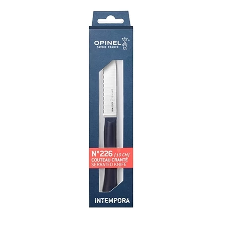 Opinel Couteau Cranté N ° 226 Intempora 10 Cm Pleine-soie 4 Opinel Couteau Cranté N ° 226 Intempora 10 Cm Pleine-soie – Image 2