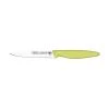 Couteau D'office Lame Crantée 11 Cm Vert Anis Bio Sourcé -Cuisine Soldes Magasin 411092 0 1 Couteau d office lame crantee 11 cm vert anis Bio source Nogent