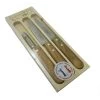Coffret 3 Pièces: Office, Couteau Et éplucheur De Cuisine TRADI En Olivier -Cuisine Soldes Magasin 471180 0 1 Coffret 3 pieces office couteau et eplucheur de cuisine TRADI en olivier Jean Dubost