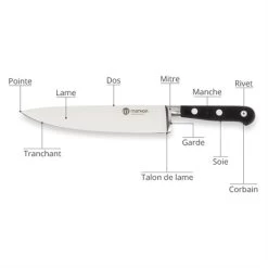 Couteau Chef Les Spécialistes 25 Cm -Cuisine Soldes Magasin 47594 2 3 Couteau chef Les Specialistes 25 cm Mathon