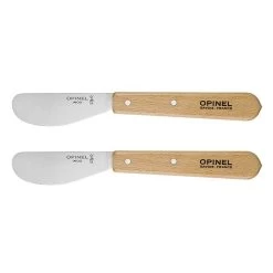 Opinel Lot De Deux Tartineurs N°117 Inox 6 Cm