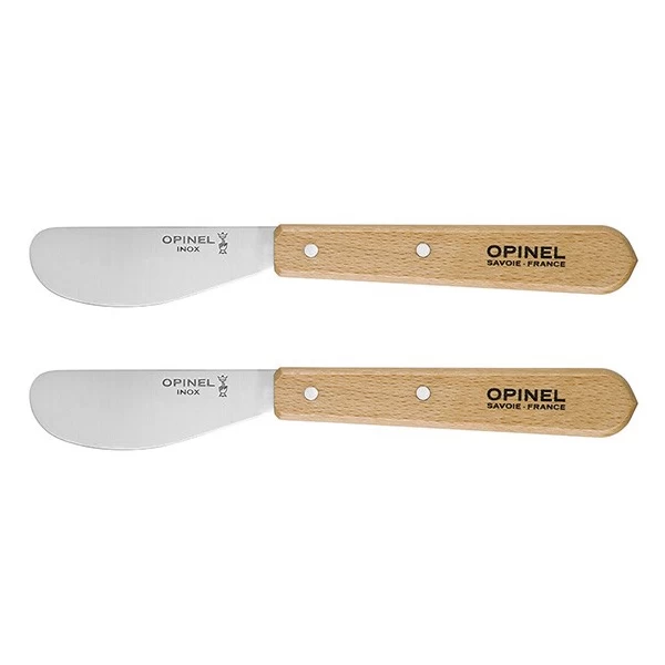 Opinel Lot De Deux Tartineurs N°117 Inox 6 Cm 3 Opinel Lot De Deux Tartineurs N°117 Inox 6 Cm