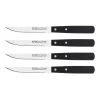 Set De 4 Couteaux à Steak 11 Cm Noir
