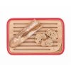 Planche à Pain En Bambou Rouge 28 Cm -Cuisine Soldes Magasin 48092 0 1 Planche a pain en bambou rouge 28 cm Pebbly