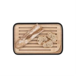 Planche à Pain En Bambou Noir 28 Cm