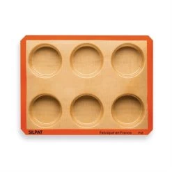 Plaque De 6 Empreintes Grands Ronds