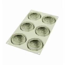 Silikomart Moule Silicone 6 Mini Gâteaux Mini Gemma -Cuisine Soldes Magasin 51450 2 2 Moule silicone 6 mini gateaux Mini Gemma Silikomart
