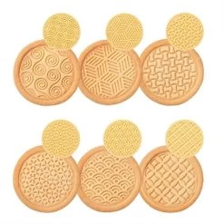 Tampon à Biscuits Art Déco 6 Décors Delicia -Cuisine Soldes Magasin 52010 2 1 Tampon a biscuits art deco 6 decors Delicia