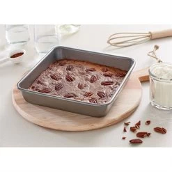 Lot Moule à Manqué Carré 23 Cm Et Moule à Cake 30 Cm Acier Revêtement Antiadhérent -Cuisine Soldes Magasin 549023 2 1 Lot moule a manque carre 23 cm et moule a cake 30 cm acier revetement antiadherent Mathon