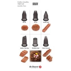 De Buyer Coffret 6 Douilles En Tritan Créatif -Cuisine Soldes Magasin 560027 2 1 Coffret 6 douilles en Tritan Creatif De Buyer