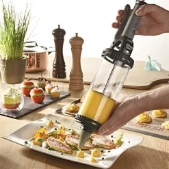 De Buyer Tube Piston à Pression Multi-usage 9 De Buyer Tube Piston à Pression Multi-usage -Cuisine Soldes Magasin 56504 3 3 Tube piston a pression multi usage De Buyer