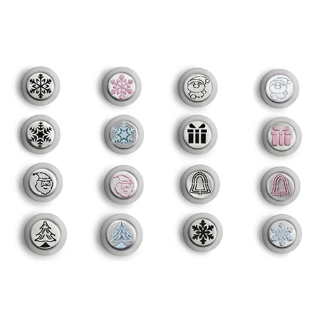 Ibili Set De 8 Douilles Noël 3 Ibili Set De 8 Douilles Noël – Image 2