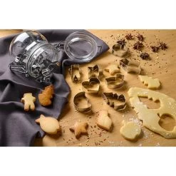 Patisse Boîte 18 Découpoirs Inox Noël -Cuisine Soldes Magasin 573038 3 2 Boite 18 decoupoirs inox Noel Patisse