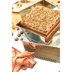 De Buyer Cadre Entremets Carré Adaptable Inox 20 Cm -Cuisine Soldes Magasin 57407 1 3 Cadre entremets carre adaptable inox 20 cm De Buyer