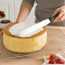 Set Couteau à Génoise Spatule à Glaçage Et Cercle à Trancher Extensible Inox -Cuisine Soldes Magasin 579034 2 1 Set couteau a genoise spatule a glacage et cercle a trancher extensible inox Mathon