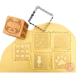 Kit Décoration De Biscuits Chat -Cuisine Soldes Magasin 580013 1 1 Kit decoration de biscuits Chat Scrapcooking