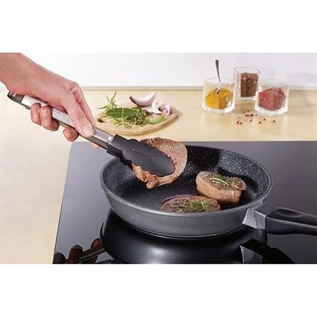 Pince De Cuisine Verrouillable Anti-adhésive Nylon 24 Cm 4 Pince De Cuisine Verrouillable Anti-adhésive Nylon 24 Cm – Image 2