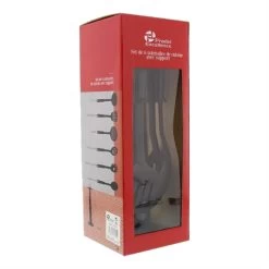 Penderie 6 Ustensiles Noire -Cuisine Soldes Magasin 653542 1 1 Penderie 6 ustensiles noire Pradel Excellence