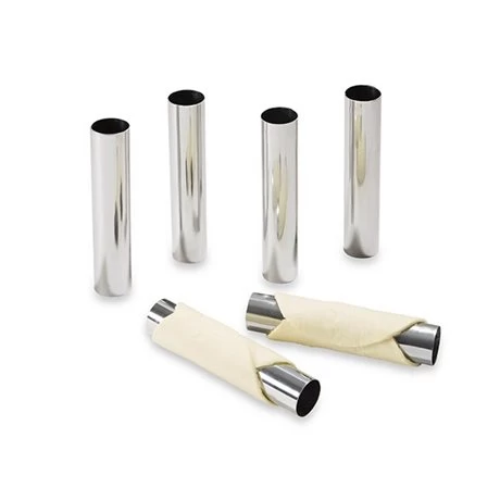 Set 6 Tubes En Inox 12,5 Cm 7 Set 6 Tubes En Inox 12,5 Cm – Image 5