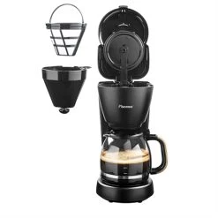 Bestron Cafetière à Filtre 1,25L 1000W -Cuisine Soldes Magasin 700103 3 1 Cafetiere a filtre 1 25L 1000W Bestron